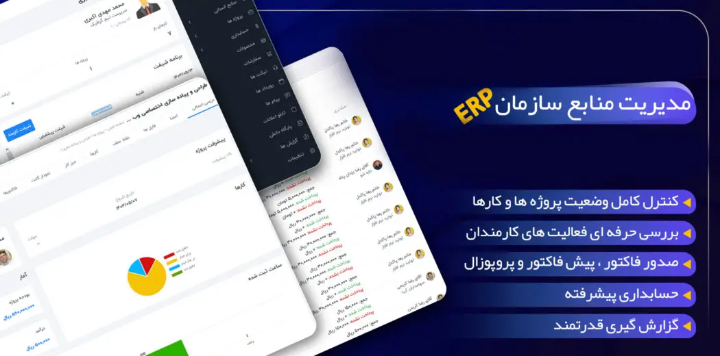 نرم افزار تحت وب اتوماسیون جامع Wo-it CRM , HRM, ERP نرم افزار تحت وب اتوماسیون جامع Wo-it CRM , HRM, ERP