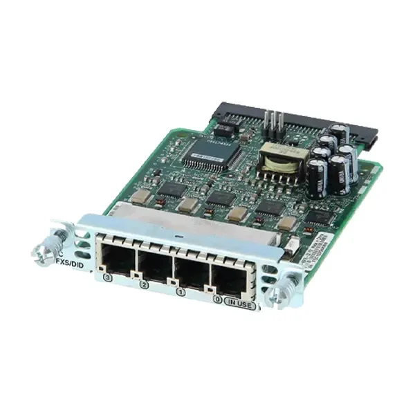 ماژول ویپ سیسکو Vic2-4FXS / کارت ویپ سیسکو 4 پورت FXS