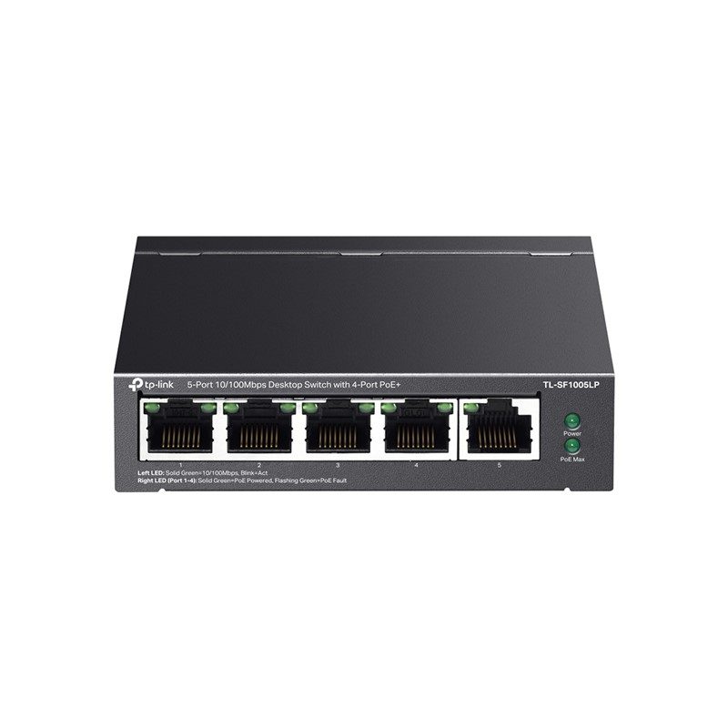 سوئیچ شبکه 5 پورت تی پی لینک مدل TL-SF1005LP سوئیچ شبکه 5 پورت تی پی لینک مدل TL-SF1005LP