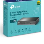 سوئیچ شبکه 8 پورت تی پی لینک مدل TL-SF1008P