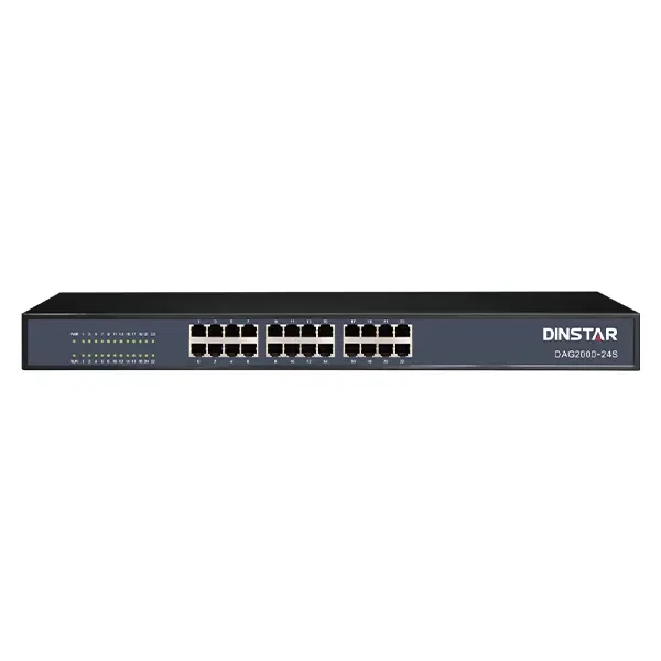 گیت وی آنالوگ دینستار DAG2000-24S(GE)/ مبدل 24 پورت FXS