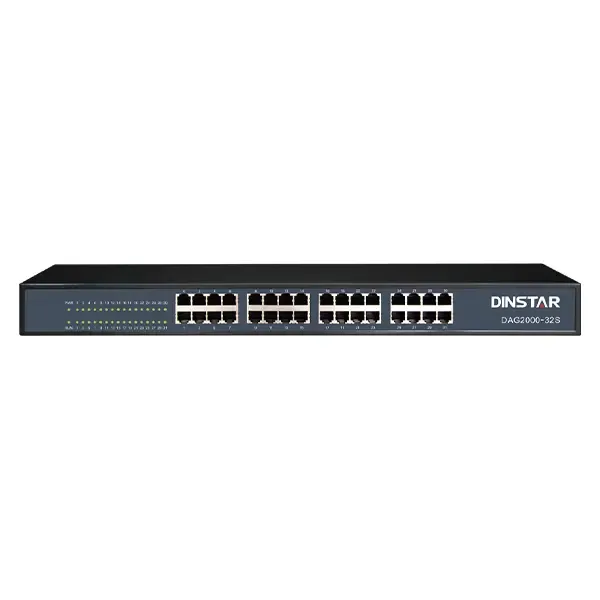گیت وی آنالوگ دینستار DAG2000-32S(GE) / مبدل 32 پورت FXS