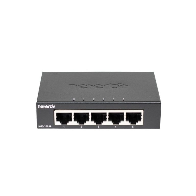 سوئیچ شبکه 5 پورت گیگابیتی نتربیت مدل NGS-1005A
