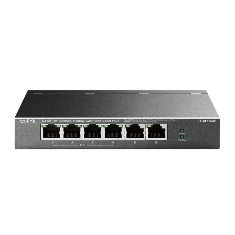 سوئیچ شبکه 6 پورت تی پی لینک مدل TL-SF1006P