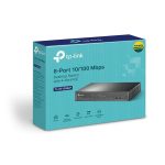 سوئیچ شبکه 8 پورت تی پی لینک مدل TL-SF1008LP