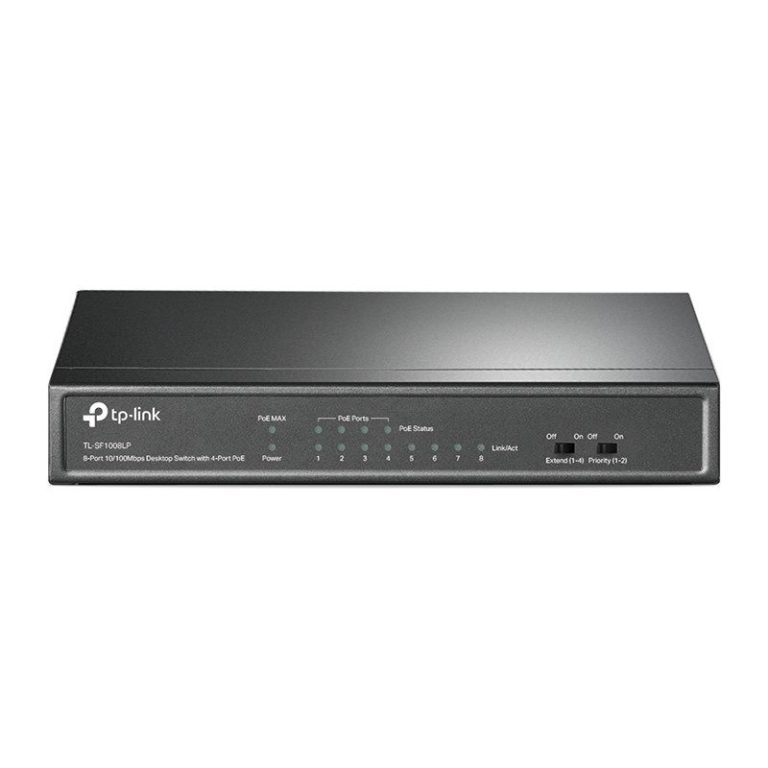 سوئیچ شبکه 8 پورت تی پی لینک مدل TL-SF1008LP