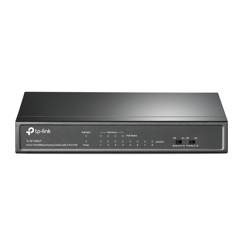 سوئیچ شبکه 8 پورت تی پی لینک مدل TL-SF1008LP سوئیچ شبکه 8 پورت تی پی لینک مدل TL-SF1008LP