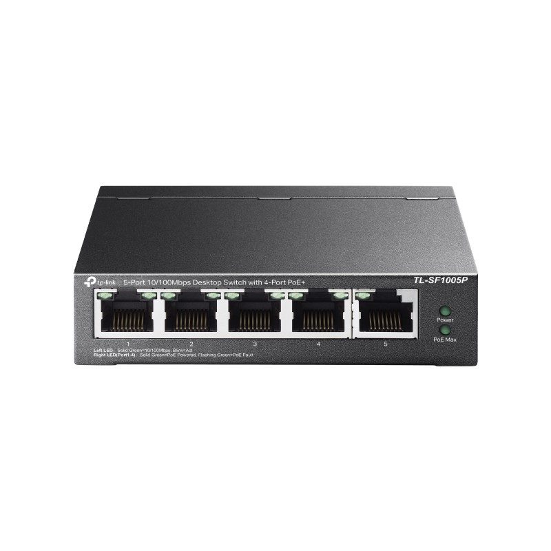 سوئیچ شبکه 5 پورت تی پی لینک مدل TL-SF1005P سوئیچ شبکه 5 پورت تی پی لینک مدل TL-SF1005P