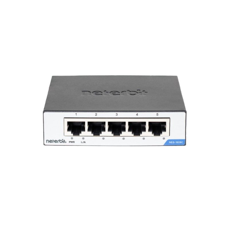 سوئیچ شبکه 5 پورت نتربیت مدل NES-1005C سوئیچ شبکه 5 پورت نتربیت مدل NES-1005C